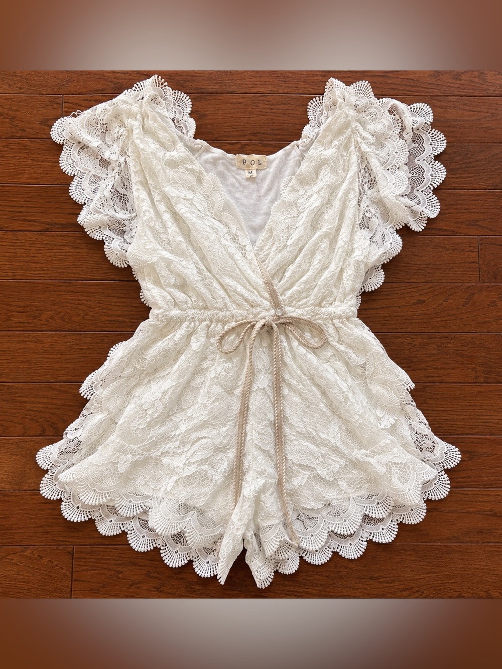 POL Lace Romper | Medium 🤍